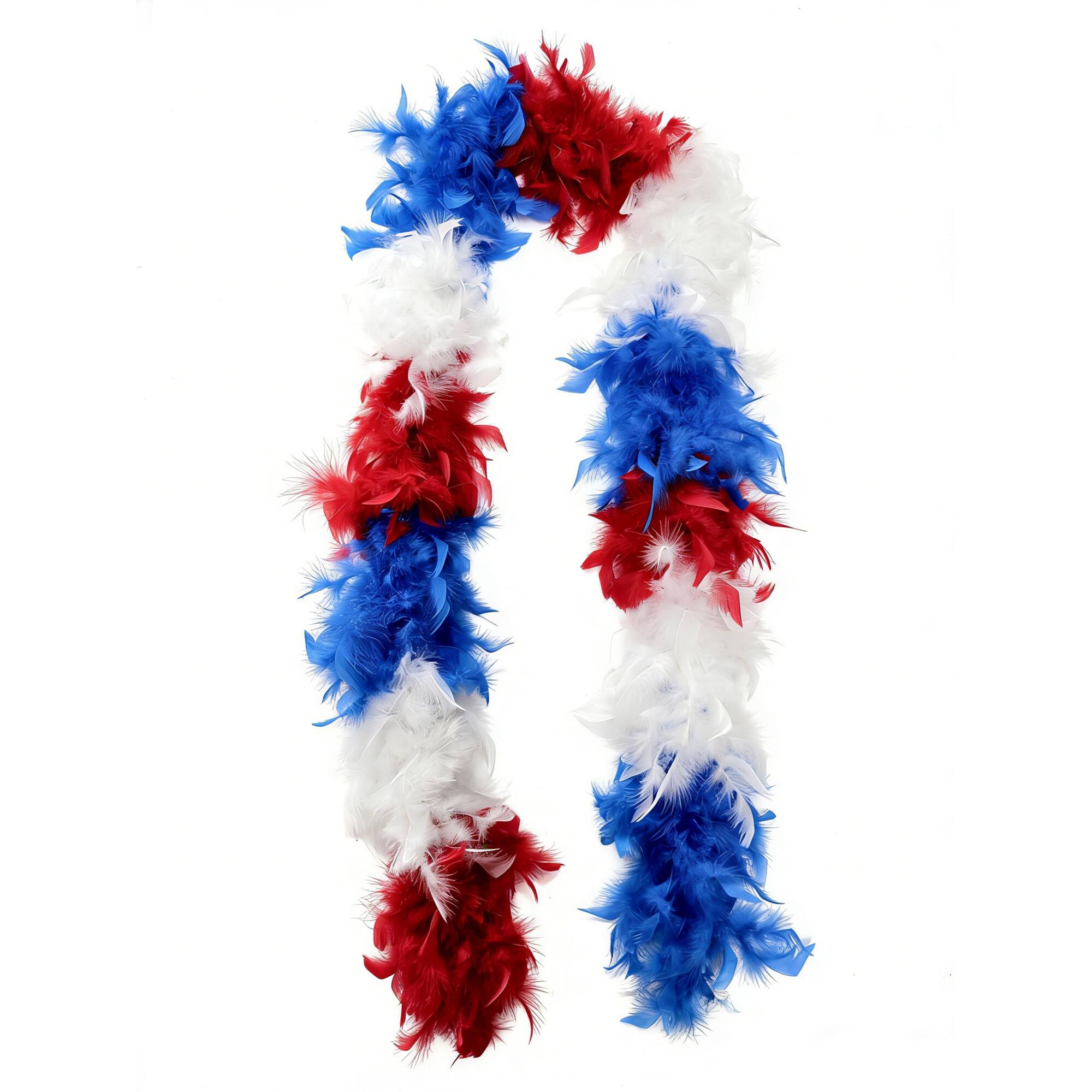 Red, White & Blue Feather Boa by Celebrate It™